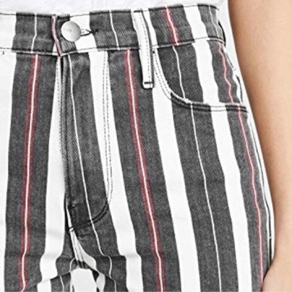 FRAME Le Sylvie Slender Straight Jeans – Sano Stripe – Size 32 - Picture 3 of 16